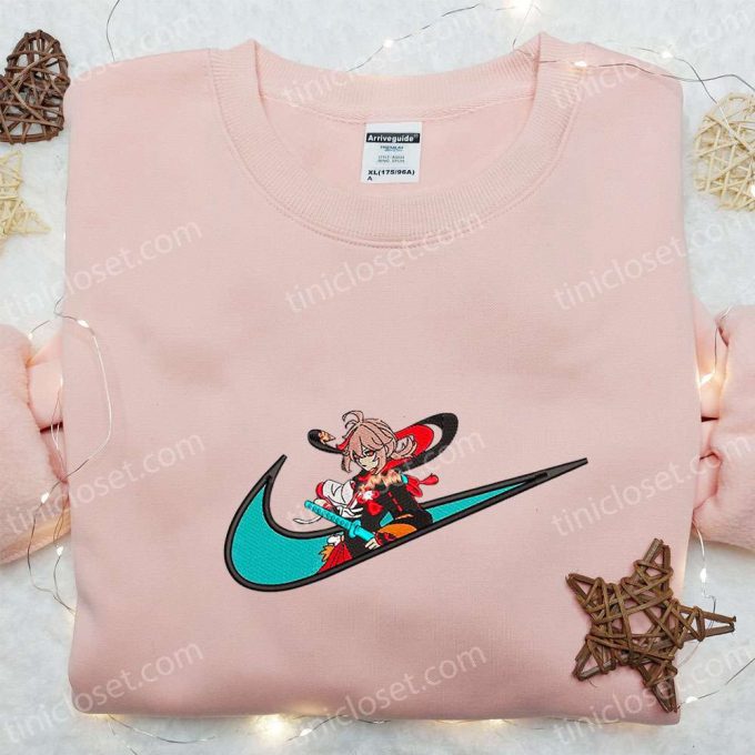 Kaedehara Kazuha X Swoosh Game Hoodie: Cool Anime Clothing B Gift For Men Women Family Gift – Shop Now!