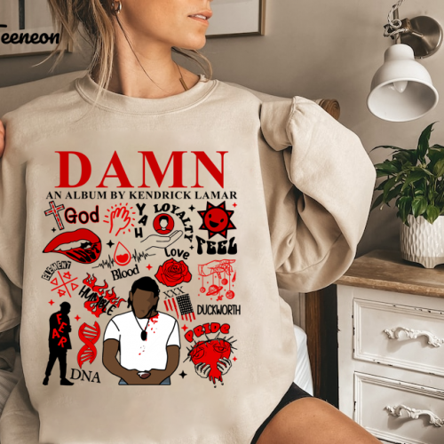 Get the Best Kendrick Lamar DAM Album Merch Shirt – Limited Edition