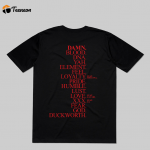 Kendrick Lamar DAMN Shirt – Stylish & Authentic Merchandise for Fans