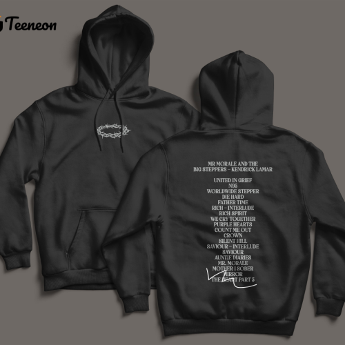 Get Cozy with Kendrick Lamar Sweatshirts & Hoodies – Hip Hop Inspired Apparel for True Fans!