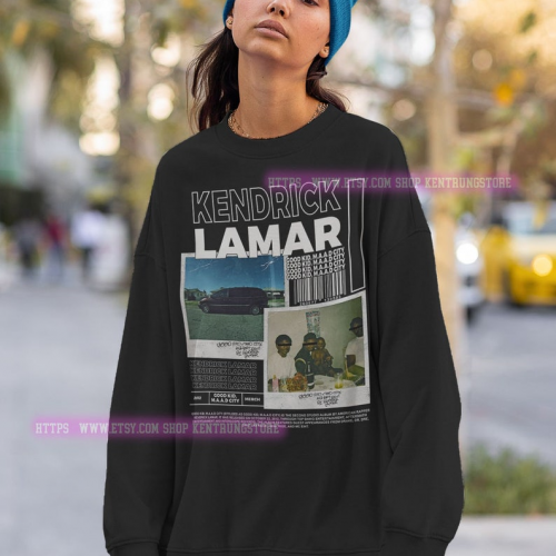 Authentic Kendrick Lamar Vintage 90s Bootleg Shirt: Unique Printed Design for Fans