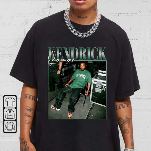 Authentic Kendrick Lamar Vintage Hip Hop Shirt – Stylish and Iconic Merchandise for True Fans