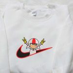 Kick Buttowski x Nike Swoosh Embroidered Sweatshirt: Suburban Daredevil & Nike Inspired Shirt