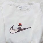 Kiki x Nike Swoosh Embroidered Sweatshirt Delivery Service Shirt Nike Inspired Embroidery