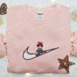 Kiki x Nike Swoosh Embroidered Sweatshirt Delivery Service Shirt Nike Inspired Embroidery