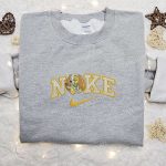 Lady x Nike Cartoon Embroidered Hoodie & Disney Character – B Gift for Men Women Birthday Gift Ideas