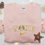 Lady x Nike Disney Cartoon Embroidered Shirt – Nike Inspired T-shirt Perfect Family Gift Idea