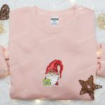 Little Gnome with Gift Hoodie & Cute Christmas T-shirt: B Gift for Men Women Family Christmas Gift Ideas