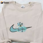 Lucario x Swoosh Anime Hoodie: Cool Embroidered Clothing Perfect Family Gift – Shop Now!