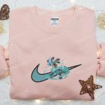 Lucario x Swoosh Anime Hoodie: Cool Embroidered Clothing Perfect Family Gift – Shop Now!