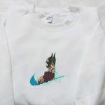 Luffy Gear 4 x Nike Anime Embroidered Shirt & Hoodie: One Piece Custom T-shirt