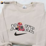 Mack Truck x Nike Cartoon Embroidered Sweatshirt & Disney Characters T-shirt – B Gift for Men Women Family Gift Ideas