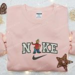 Cartoon Embroidered Shirt: Mat x Nike & Pat and Mat Nike Inspired D Gift for Men Women