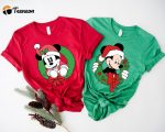 Get Festive with Disneyland Christmas Shirts – Perfect for Matching Family Fun!