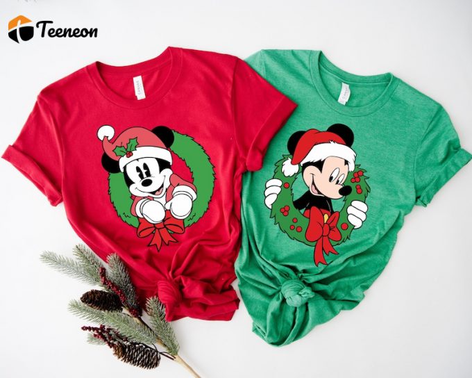 Magical Disneyland Christmas Shirt: Perfectly Matching Festive Attire For Memorable Celebrations!