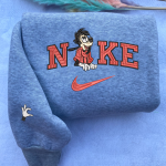 Max Goof and Roxanne Matching Sweatshirt: Embroidered Comfort for Disney Fans