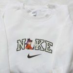 Max Goof x Nike Cartoon Embroidered Shirt: Disney Characters Inspired Unique Nike D Gift for Men Women