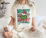 Spread Holiday Cheer with a Merry Grinchmas Sweatshirt – Festive & Comfy Attire!