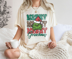 Merry Grinchmas Sweatshirt: Embrace the Festive Spirit with this Whimsical Holiday Attire!