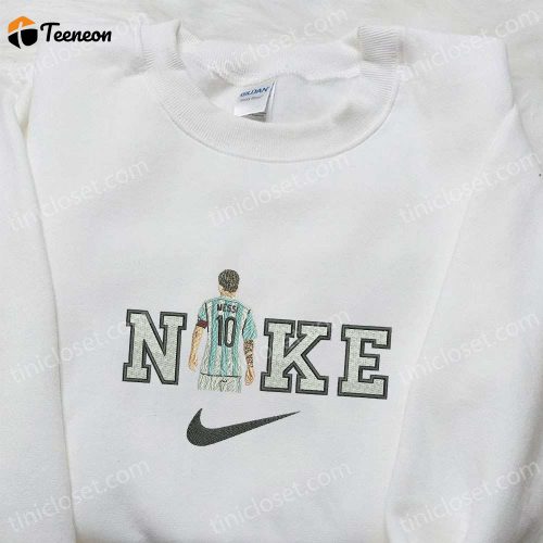 Exclusive M Gift for Men Women x Nike Embroidered Hoodie & Celebrity Shirt – Nike Inspired Embroidery