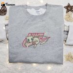 Mewtwo x Nike Anime Embroidered Sweatshirt & Pokemon Shirt: Ultimate Family Gift Ideas