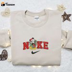 Mickey Mouse x Nike Christmas Sweatshirt: Disney Characters Movie Merry Christmas Embroidered Shirt – Perfect Gift Idea