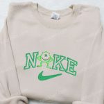 Mike Wazowski x Nike Cartoon Hoodie & Embroidered Shirt: B Gift for Men Women Birthday Gift Ideas