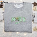 Mike Wazowski x Nike Cartoon Sweatshirt: Disney Characters Embroidered Shirt – Perfect Family Gift