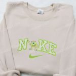 Mike Wazowski x Nike Cartoon Embroidered Tshirt Nike Inspired Shirt B Gift for Men Women Gift Ideas