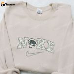 Modern Robot x Nike Embroidered Sweatshirt – Nike Inspired Shirt Perfect Family Gift