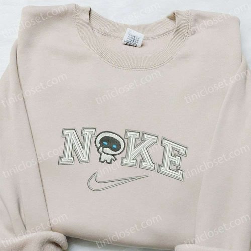 Modern Robot x Nike Embroidered Sweatshirt – Nike Inspired Shirt Perfect Family Gift