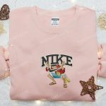 Monkey D Luffy x Nike Anime Embroidered Sweatshirt & T-Shirt: B Gift for Men Women Birthday Gift Ideas