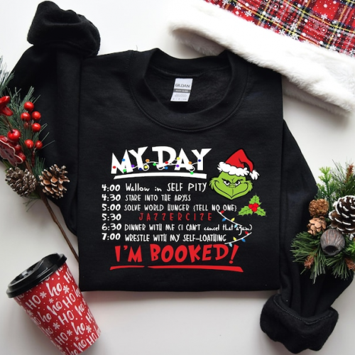 My Day I m Booked Sweatshirt: Stay Comfy and Stylish All Day Long!