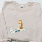 Nami x Swoosh Embroidered Shirt – One Piece Unique Gift for Family