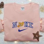 Nemo x Nike Embroidered Shirt: Disney Inspired High-Quality Nike Shirt with Finding Nemo Embroidery