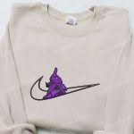 Neon Gen Gift for Men Women Evangelion x Swoosh Embroidered Shirt: Nike-inspired B Gift for Men Women Gift for Family