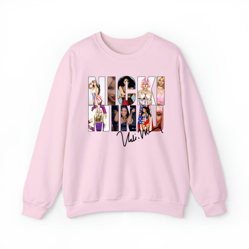 Shop Exclusive Nicki Minaj T-Shirt & Merch Perfect Fan Gift – Unisex Crew Sweatshirt & Apparel