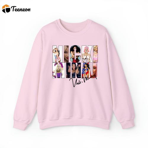 Shop Exclusive Nicki Minaj T-Shirt & Merch Perfect Fan Gift – Unisex Crew Sweatshirt & Apparel