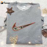 Nico Robin x Nike Embroidered Shirt: One Piece Inspired Nike Apparel for Stylish Fans