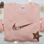 Nico Robin x Nike Embroidered Shirt: One Piece Inspired Nike Apparel for Stylish Fans