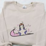 Nico Robin x Swoosh Anime Embroidered Shirt: One Piece B Gift for Men Women Gift for Family