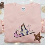 Nico Robin x Swoosh Anime Embroidered Shirt: One Piece B Gift for Men Women Gift for Family