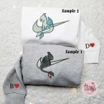 Night Fury & Light Fury x Nike Swoosh Couple Shirt: How to Train Your Dragon Hoodie & Valentine s Day Sweatshirt