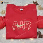 Custom Nike Air Embroidered Shirt – Perfect Family Gift Personalized and Stylish