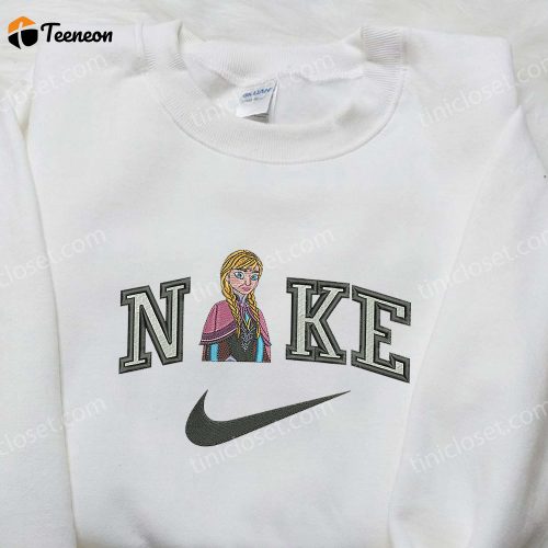 Disneyland Family Shirt: Nike Anna Arendelle Embroidered – Get Nike Inspired Style!