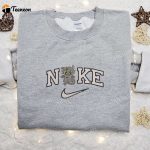 Nike Cartoon x Chibi Toothl Gift for Men Women Embroidered Hoodie & Disney Characters Shirt: The B Gift for Men Women Family Gift Ideas