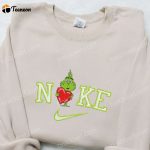 Nike Christmas x Baby Grinch Love Sweatshirt – Movie Christmas Embroidered Shirt B Gift for Men Women Gift Ideas