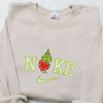 Nike Christmas x Baby Grinch Love Sweatshirt – Movie Christmas Embroidered Shirt B Gift for Men Women Gift Ideas