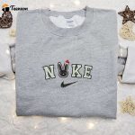 Nike Christmas x Bad Bunny Oasis Embroidered Sweatshirt: B Gift for Men Women Holiday Gift Idea for F Gift for Men Women Fashion