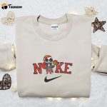 Nike Christmas x Chibi Jack Santa Sweatshirt: F Gift for Men Women Movie Embroidered Shirt Perfect Gift Idea